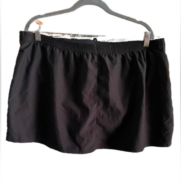Tropical Escape Black‎ Swim Skirt with Tie Sz 18 - Picture 2 of 8